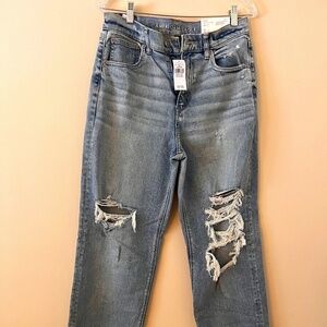 American Eagle Highest Rise 90's Boyfriend Jean Size 10 long